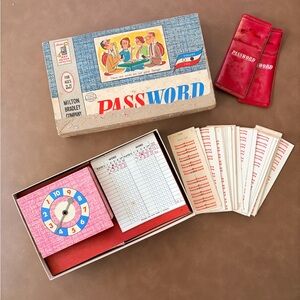Vintage 1960’s Password Board Game